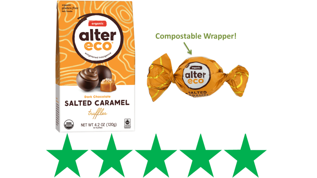 Alter Eco Salted Caramel&nbsp;Truffles