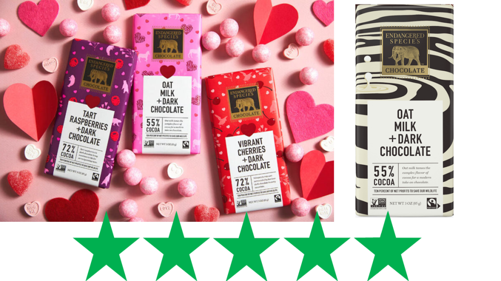 Endangered Species Oat Milk Dark&nbsp;Chocolate