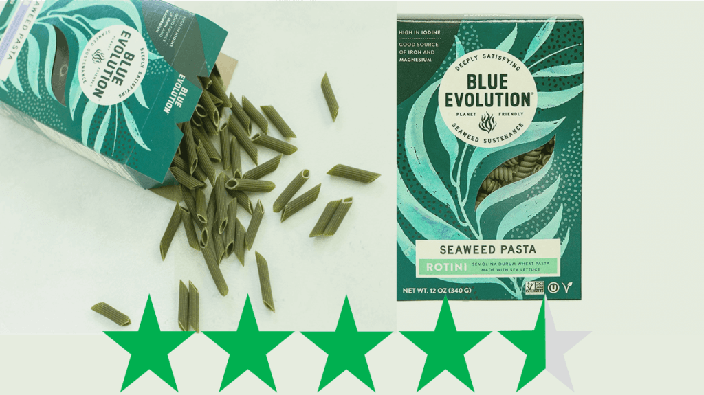 Blue Evolution seaweed&nbsp;pasta