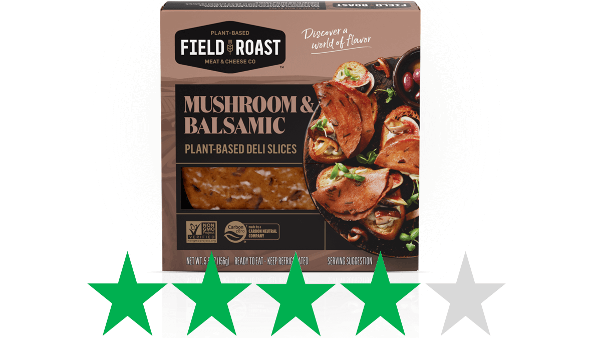 Field Roast mushroom deli slices