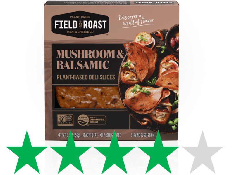Field Roast mushroom deli&nbsp;slices