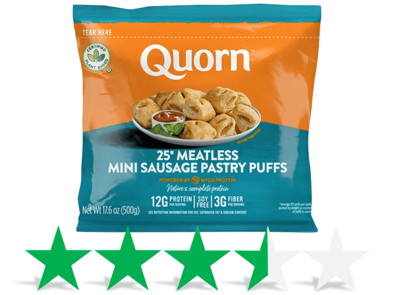 Quorn vegan mini sausage rolls are delicious,&nbsp;but…