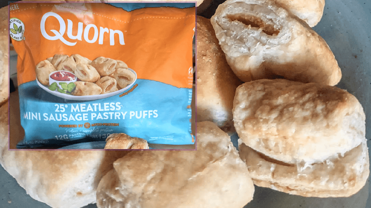 Quorn vegan mini sausage rolls are delicious, but… – Grocery Outlet ...